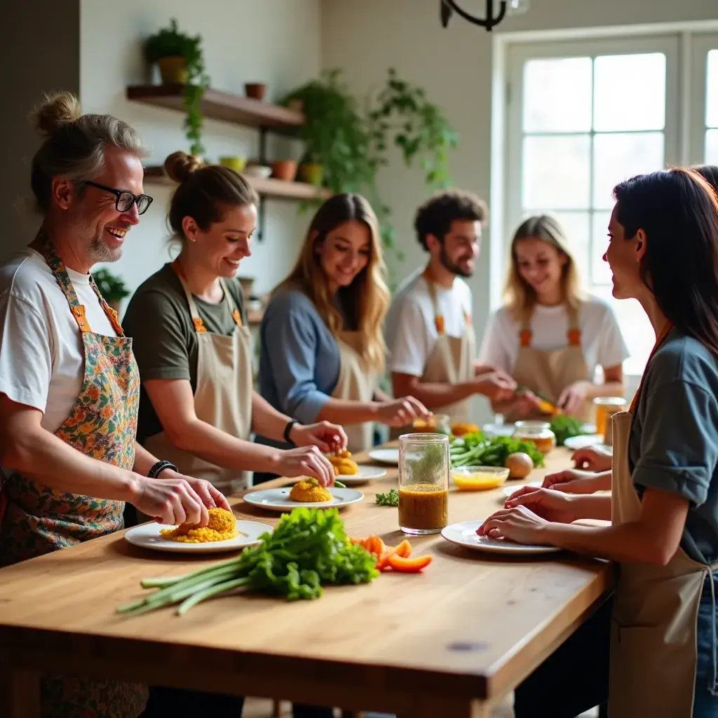 Modern office environment